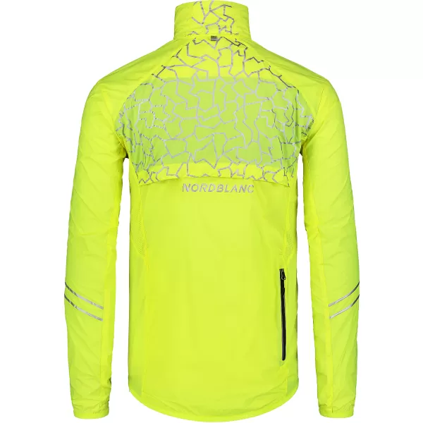  Férfi dzseki NORDBLANC WELL-BEING NBSJM7602 FLUORESZKÁLÓ ZÖLD 