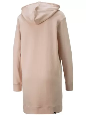 Női pulóver PUMA HER HOODED DRESS 670817-47 RÓZSASZÍN