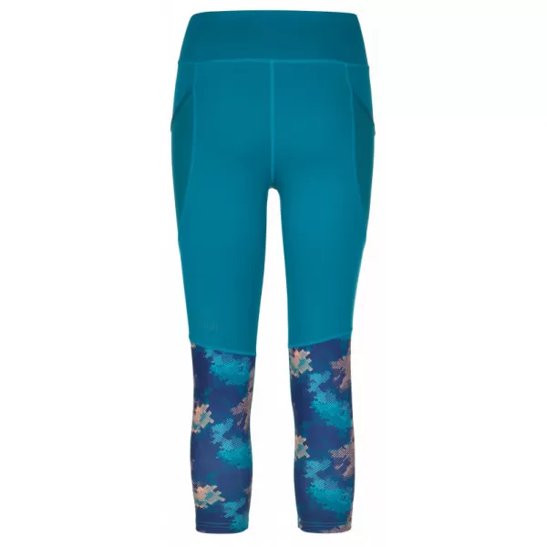  3/4-es női leggings KILPI SOLAS-W RL0213KI TÜRKIZ 