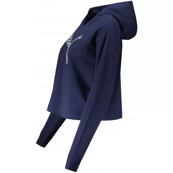  Női pulóver PUMA POWER SUMMER GRAPHIC HOODIE TR 848402-06 KÉK 