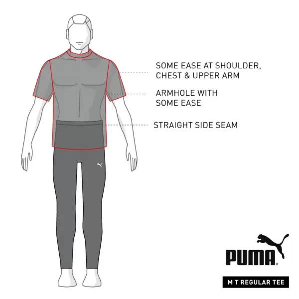  Férfi póló PUMA ACTIVE BIG LOGO TEE 586724-09 SZÜRKE 