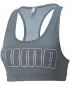 Női melltartó PUMA MID IMPACT 4KEEPS GRAPHIC BRA PM 520306-42 SZÜRKE