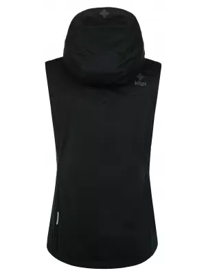 Női softshell mellény KILPI MONILEA-W RL0107KI FEKETE