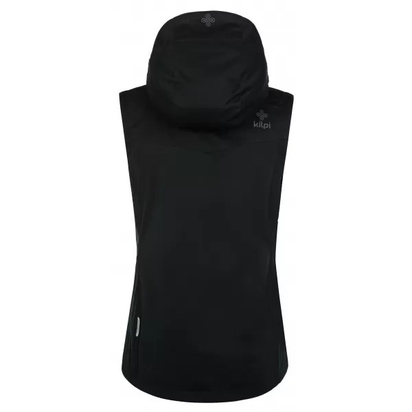  Női softshell mellény KILPI MONILEA-W RL0107KI FEKETE 