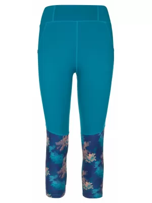 3/4-es női leggings KILPI SOLAS-W RL0213KI TÜRKIZ