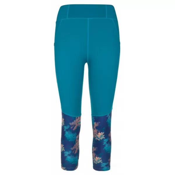  3/4-es női leggings KILPI SOLAS-W RL0213KI TÜRKIZ 