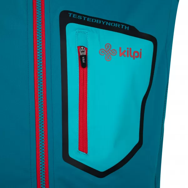  Férfi softshell mellény KILPI RIELLO-M RM0106KI TÜRKIZ 