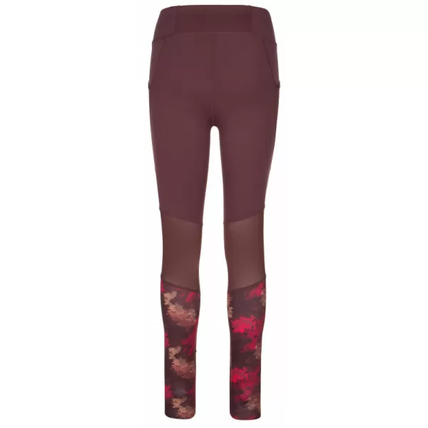  Női leggings KILPI LIGANO-W RL0212KI SÖTÉT VÖRÖS 