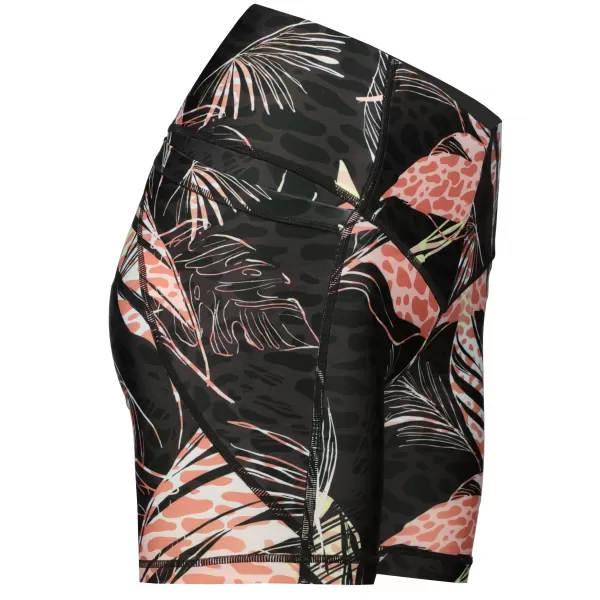  Női rövidnadrág PUMA TRAIN TREND AOP EVERSCULPT HIGH WAIST 5 TIGHT SHORT 521610-01 FEKETE 