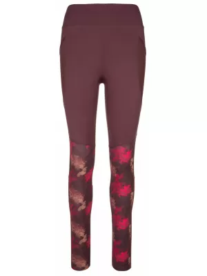 Női leggings KILPI LIGANO-W RL0212KI SÖTÉT VÖRÖS