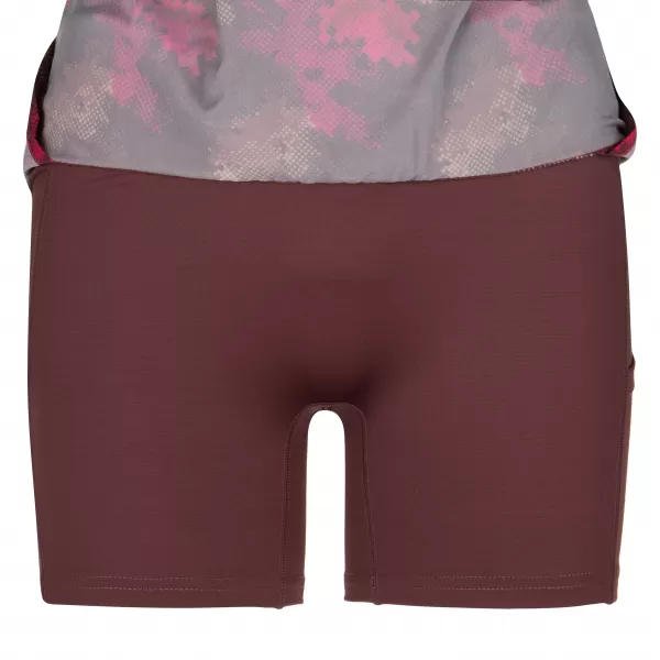  Női sportszoknya KILPI TITICACA-W RL0216KI SÖTÉT VÖRÖS 