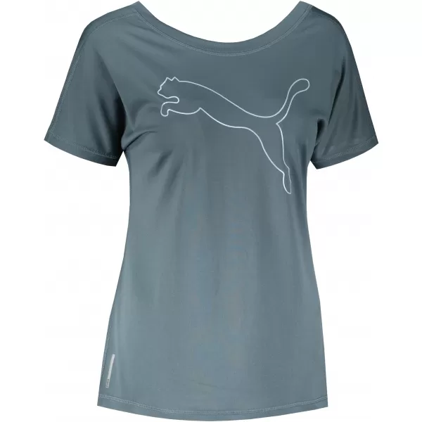  Női póló PUMA TRAIN FAVORITE JERSEY CAT TEE 520260-42 SZÜRKE 