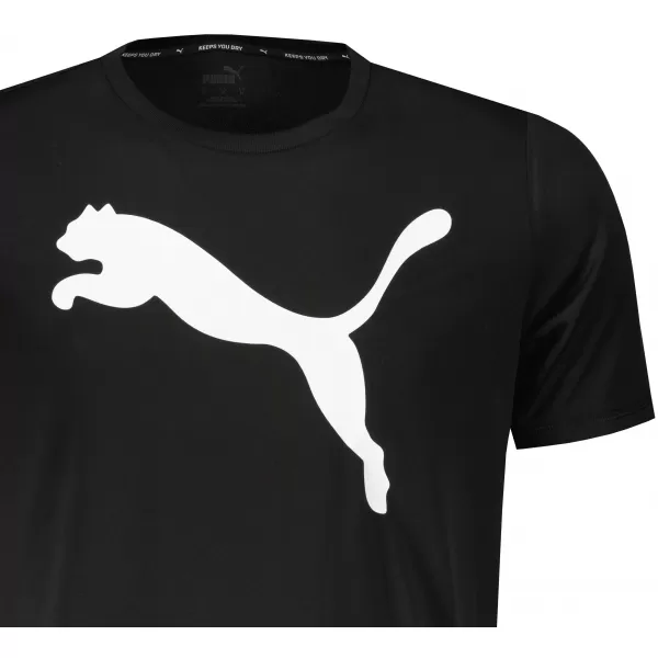  Férfi póló PUMA ACTIVE BIG LOGO TEE 586724-01 FEKETE 