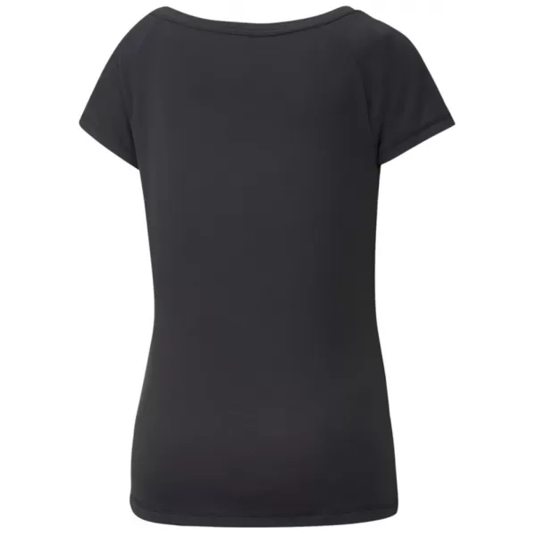  Női póló PUMA TRAIN FAV JERSEY CAT TEE 522420-01 FEKETE 
