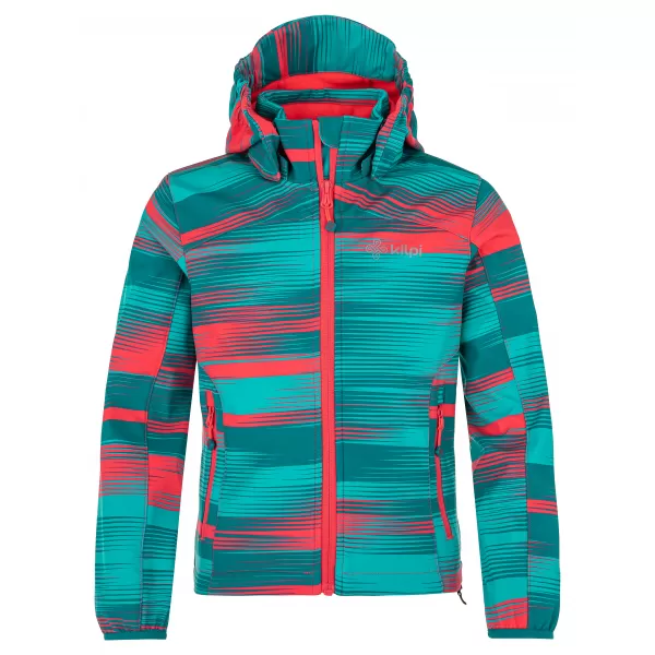  Lányos softshell kabát KILPI RAVIA-J RJ0515KI TÜRKIZ 