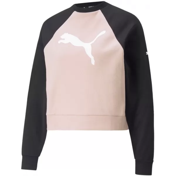  Női pulóver PUMA MODERN SPORTS CREW 849822-01 FEKETE 