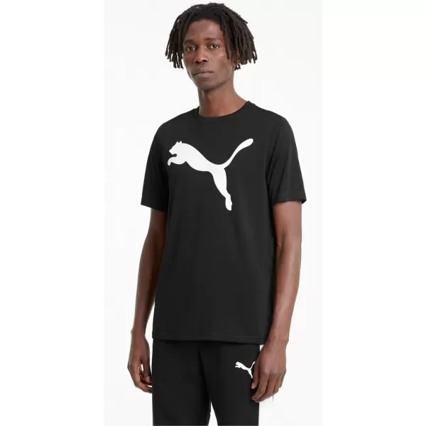  Férfi póló PUMA ACTIVE BIG LOGO TEE 586724-01 FEKETE 