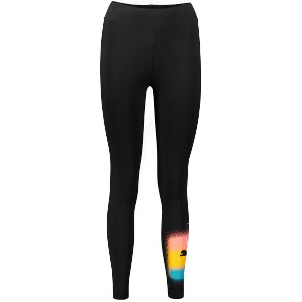 Női leggings PUMA BRAND LOVE LEGGINGS 535708-01 FEKETE 