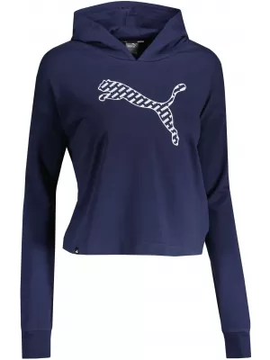 Női pulóver PUMA POWER SUMMER GRAPHIC HOODIE TR 848402-06 KÉK