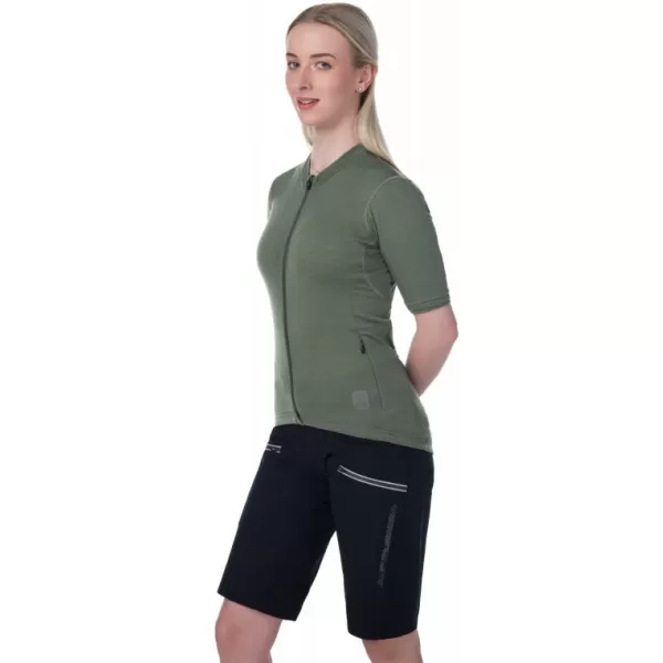  Női kerékpáros mez KILPI MEARIL-W RL0324KI KHAKI 