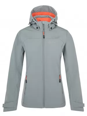 Női softshell kabát KILPI RAVIA-W RL0111KI SÖTÉTSZÜRKE