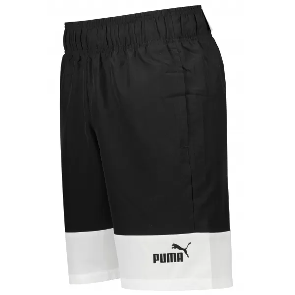  Férfi rövidnadrág PUMA POWER COLORBLOCK WOVEN SHORTS 9 848819-01 FEKETE 
