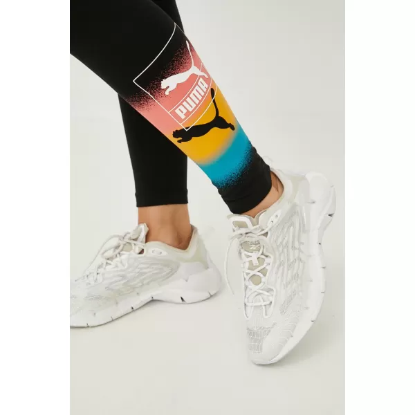  Női leggings PUMA BRAND LOVE LEGGINGS 535708-01 FEKETE 