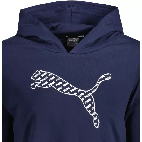  Női pulóver PUMA POWER SUMMER GRAPHIC HOODIE TR 848402-06 KÉK 