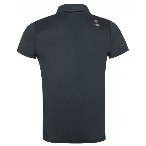  Férfi póló gallérral KILPI GIVRY-M RM0304KI SZÜRKE 