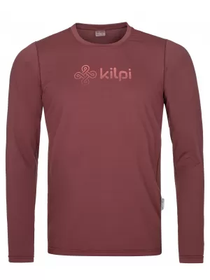 Férfi funkcionális póló KILPI SPOLETO-M RM0319KI SÖTÉT VÖRÖS