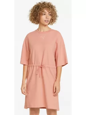 Ruha PUMA HER TEE DRESS 848401-24 RÓZSASZÍN