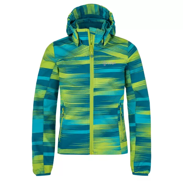  Fiú softshell kabát KILPI RAVIO-J RJ0500KI TÜRKIZ 