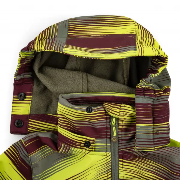  Fiú softshell kabát KILPI RAVIO-J RJ0500KI KHAKI 