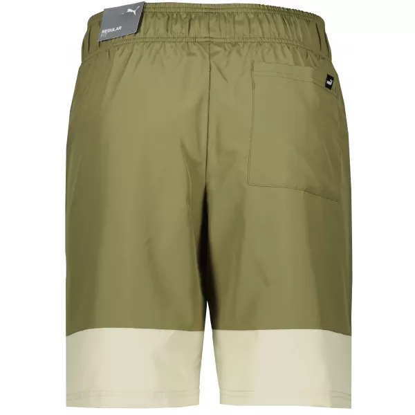  Férfi rövidnadrág PUMA POWER COLORBLOCK WOVEN SHORTS 9 848819-32 ZÖLD 