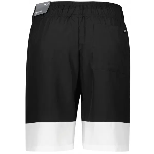  Férfi rövidnadrág PUMA POWER COLORBLOCK WOVEN SHORTS 9 848819-01 FEKETE 