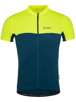 Férfi kerékpáros mez KILPI LAUBEN-M RM0392KI TÜRKIZ