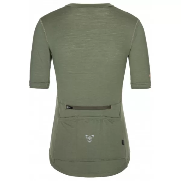  Női kerékpáros mez KILPI MEARIL-W RL0324KI KHAKI 