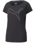 Női póló PUMA TRAIN FAV JERSEY CAT TEE 522420-01 FEKETE