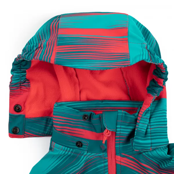  Lányos softshell kabát KILPI RAVIA-J RJ0515KI TÜRKIZ 