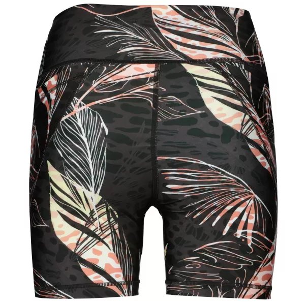  Női rövidnadrág PUMA TRAIN TREND AOP EVERSCULPT HIGH WAIST 5 TIGHT SHORT 521610-01 FEKETE 