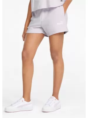 Női rövidnadrág PUMA ESS 4 SWEAT SHORTS TR (S) 586825-17 LILA