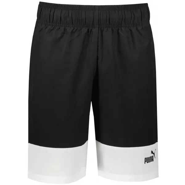  Férfi rövidnadrág PUMA POWER COLORBLOCK WOVEN SHORTS 9 848819-01 FEKETE 