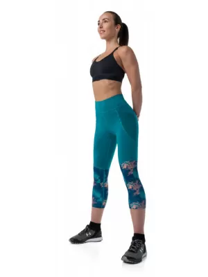 3/4-es női leggings KILPI SOLAS-W RL0213KI TÜRKIZ
