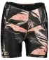 Női rövidnadrág PUMA TRAIN TREND AOP EVERSCULPT HIGH WAIST 5 TIGHT SHORT 521610-01 FEKETE