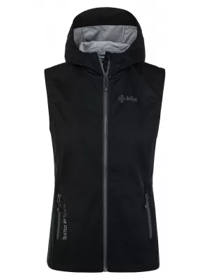 Női softshell mellény KILPI MONILEA-W RL0107KI FEKETE