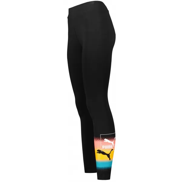  Női leggings PUMA BRAND LOVE LEGGINGS 535708-01 FEKETE 