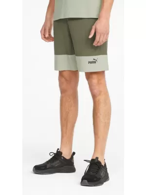 Férfi rövidnadrág PUMA POWER COLORBLOCK WOVEN SHORTS 9 848819-32 ZÖLD