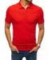 Mens t -ing egy gallérral DSTREET PX0331 PIROS