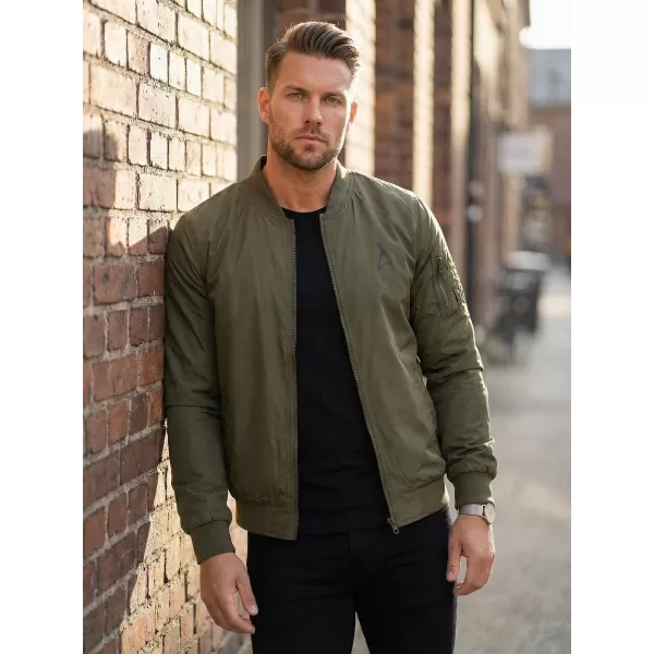  Férfi bomber dzseki ALTISPORT BYB/ALM002BY045 KHAKI 