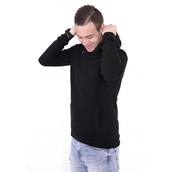  Férfi pulóver KIXMI ORICK FEKETE 